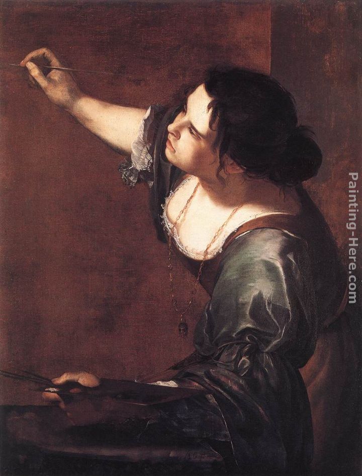 Artemisia Gentileschi Self-Portrait as the Allegory of Painting